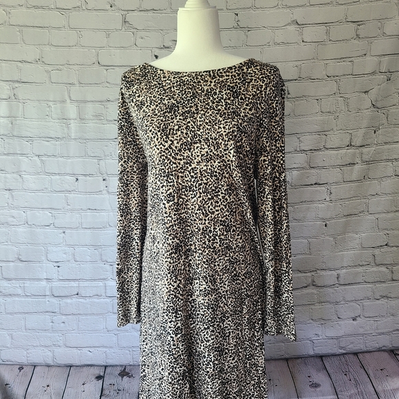 SOFT Stretch Dress, Cheeta Print, Size XL, Old Navy - Picture 2 of 4